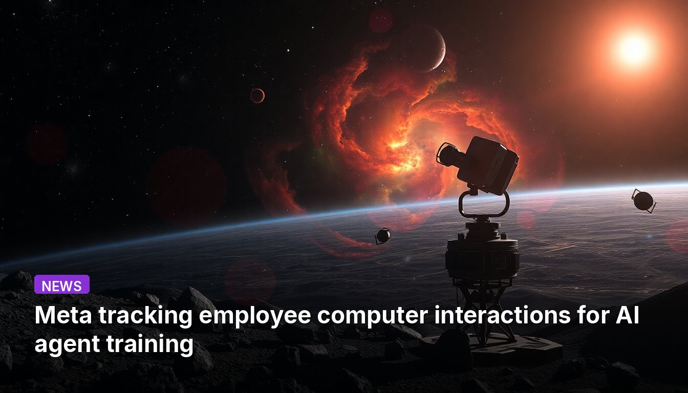 Meta tracking employee computer interactions for AI agent training