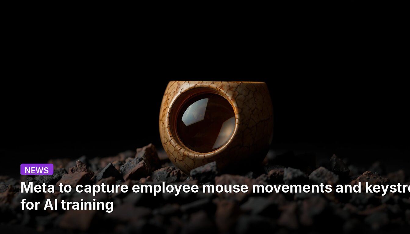 Meta to capture employee mouse movements and keystrokes for AI training