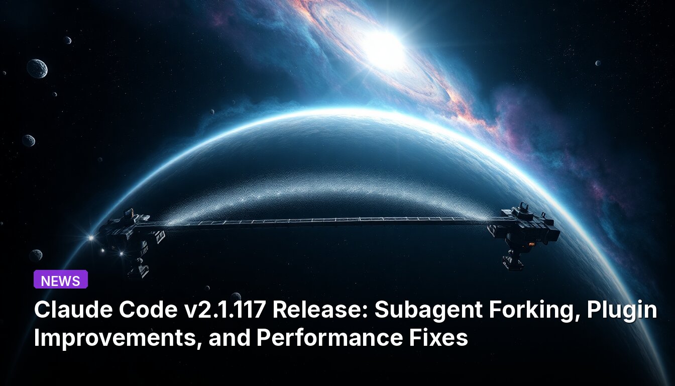 Claude Code v2.1.117 Release: Subagent Forking, Plugin Improvements, and Performance Fixes