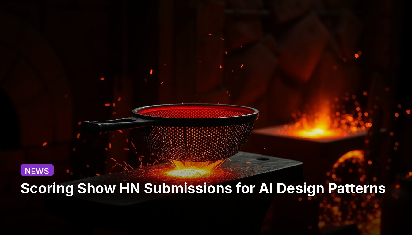 Scoring Show HN Submissions for AI Design Patterns