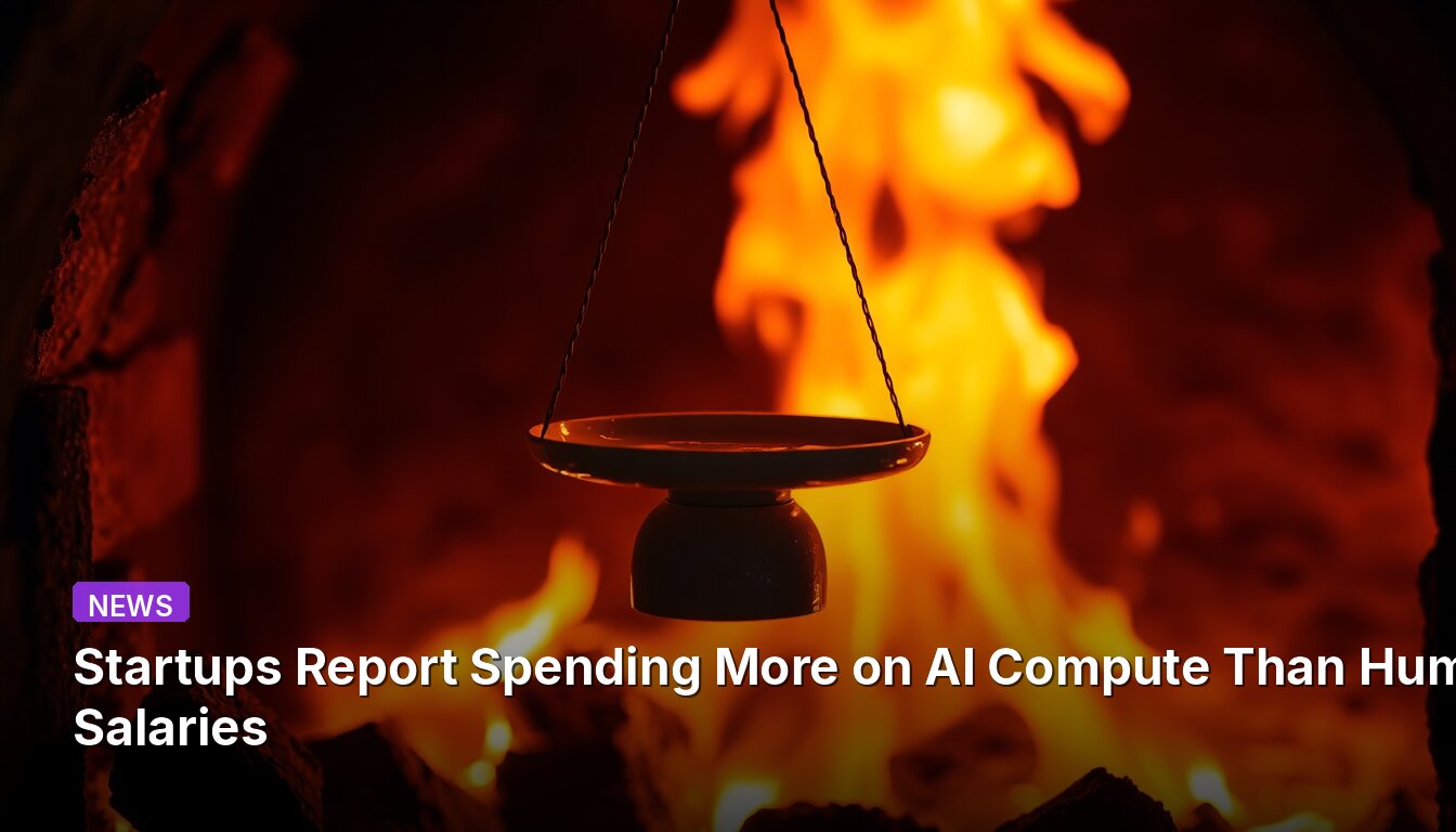 Startups Report Spending More on AI Compute Than Human Salaries