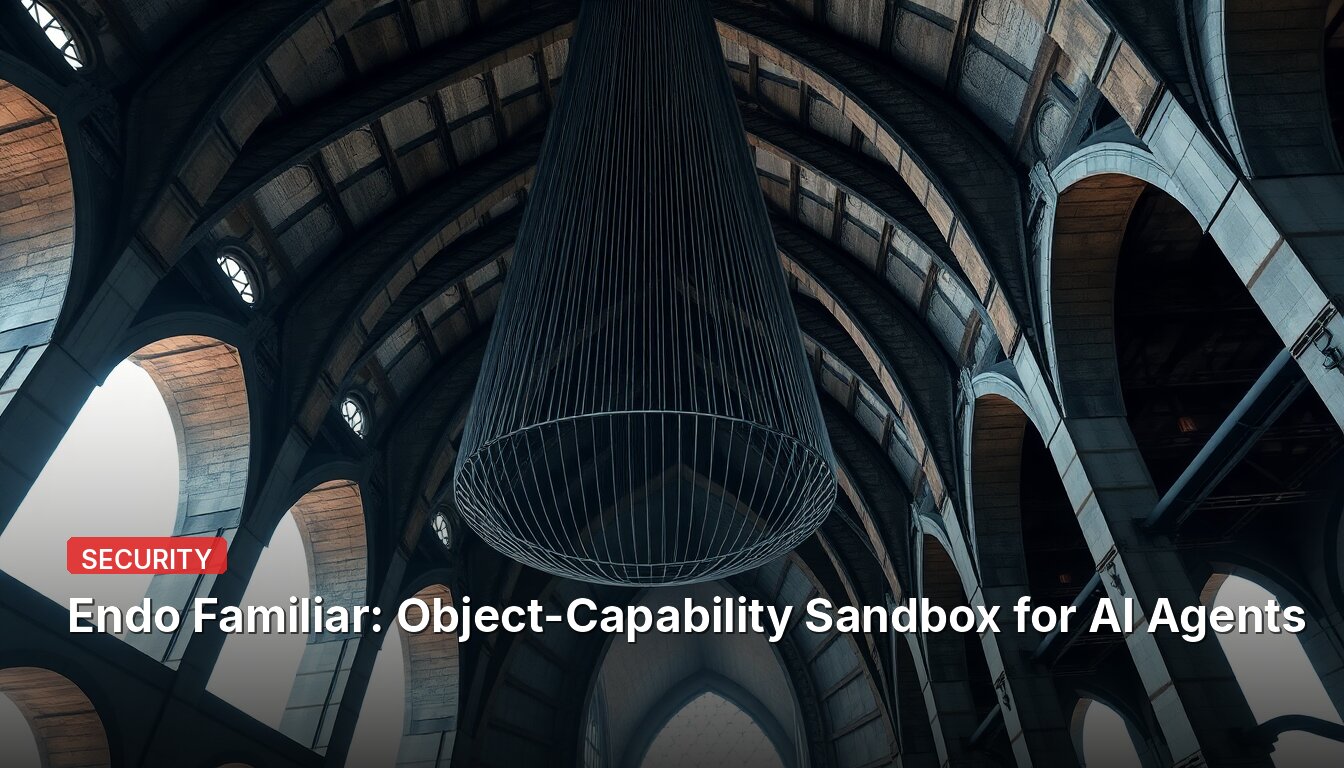 Endo Familiar: Object-Capability Sandbox for AI Agents