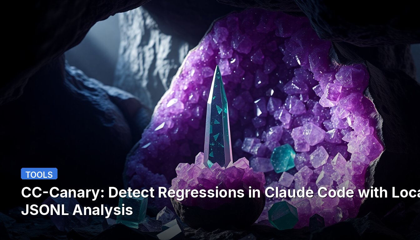 CC-Canary: Detect Regressions in Claude Code with Local JSONL Analysis