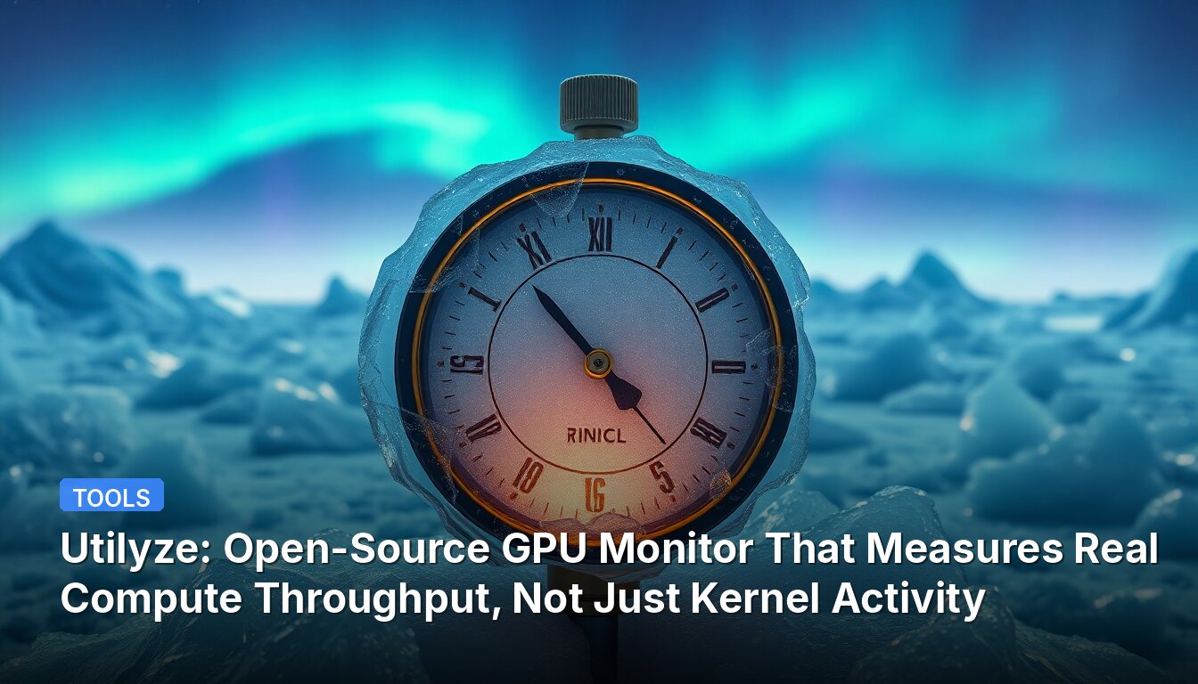 Utilyze: Open-Source GPU Monitor That Measures Real Compute Throughput, Not Just Kernel Activity