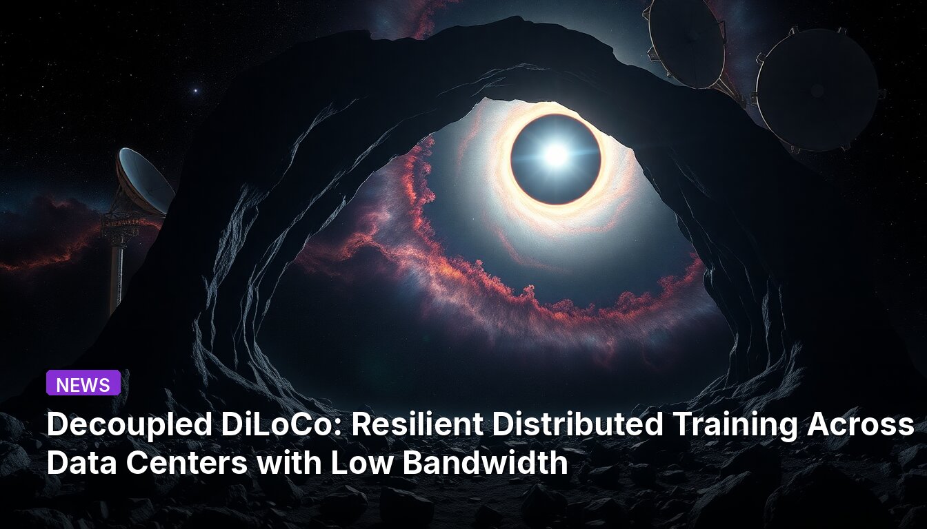 Decoupled DiLoCo: Resilient Distributed Training Across Data Centers with Low Bandwidth