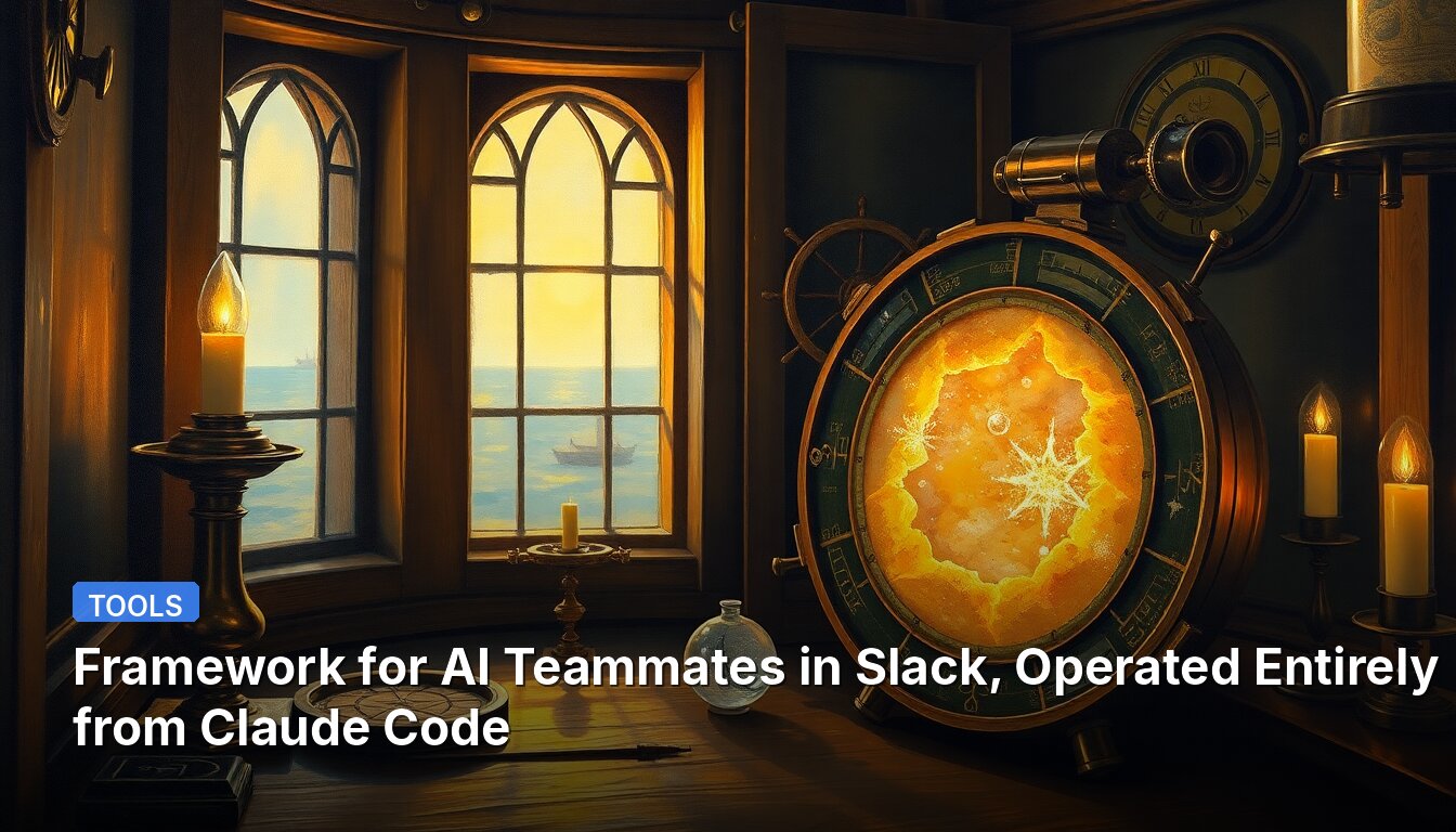 Framework for AI Teammates in Slack, Operated Entirely from Claude Code