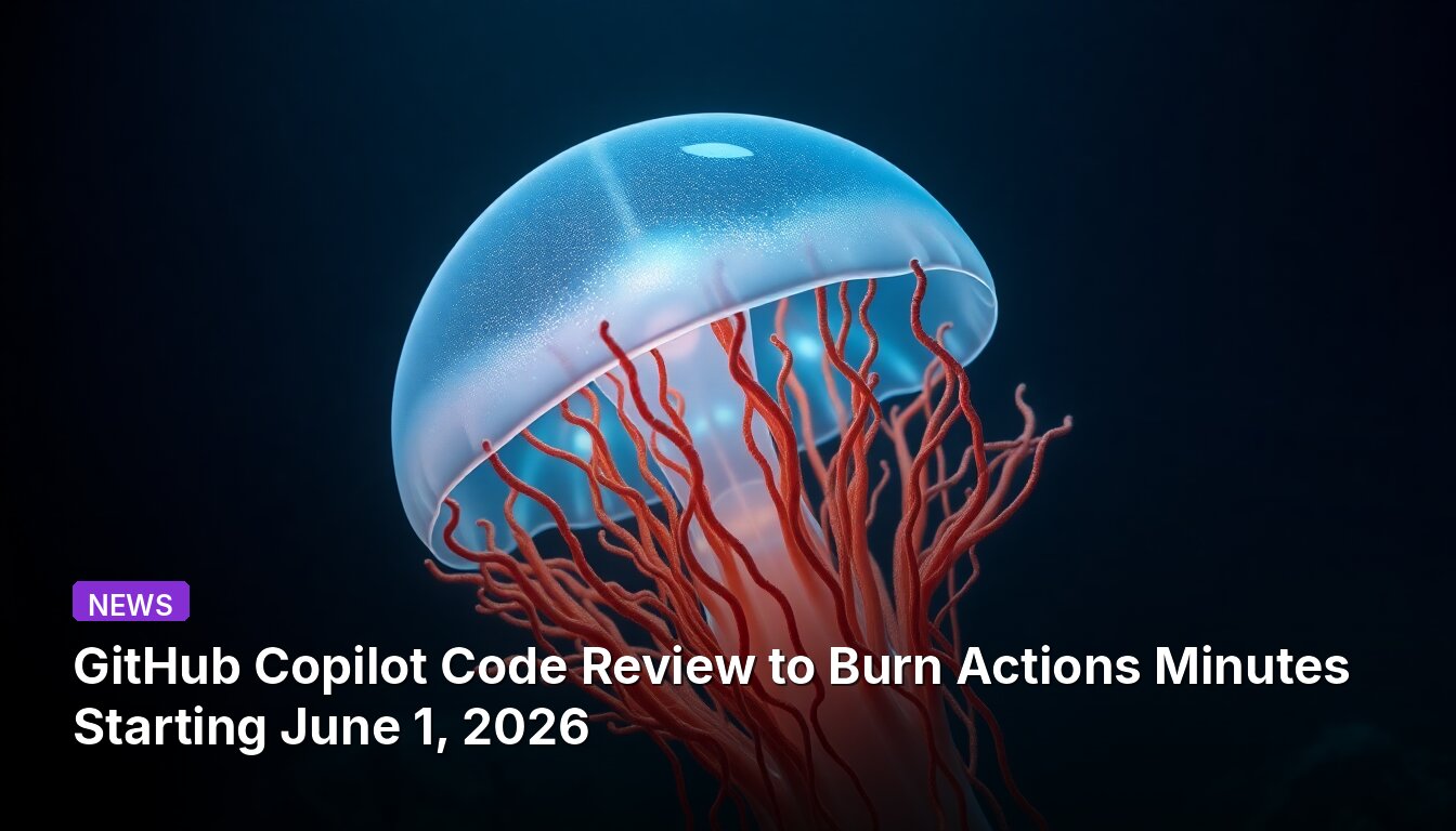 GitHub Copilot Code Review to Burn Actions Minutes Starting June 1, 2026