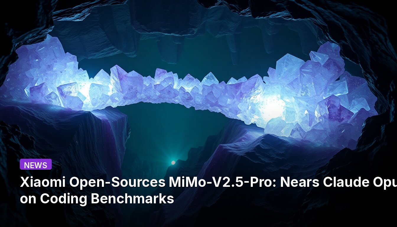 Xiaomi Open-Sources MiMo-V2.5-Pro: Nears Claude Opus 4.6 on Coding Benchmarks