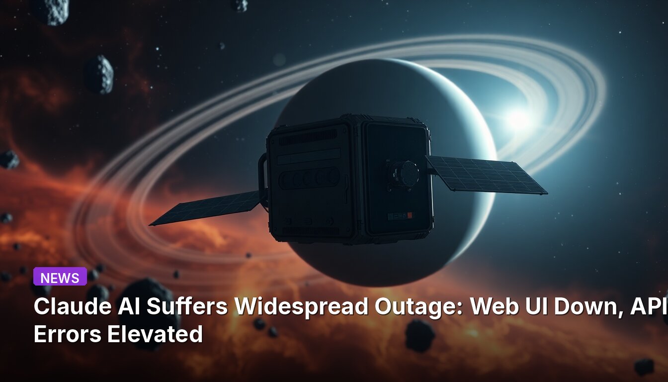 Claude AI Suffers Widespread Outage: Web UI Down, API Errors Elevated