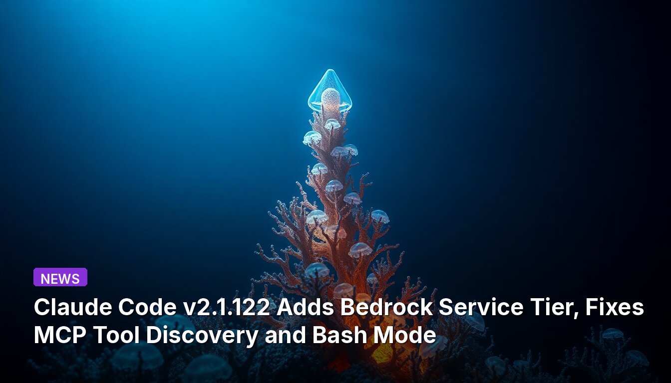 Claude Code v2.1.122 Adds Bedrock Service Tier, Fixes MCP Tool Discovery and Bash Mode