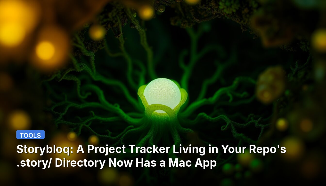 Storybloq: A Project Tracker Living in Your Repo's .story/ Directory Now Has a Mac App