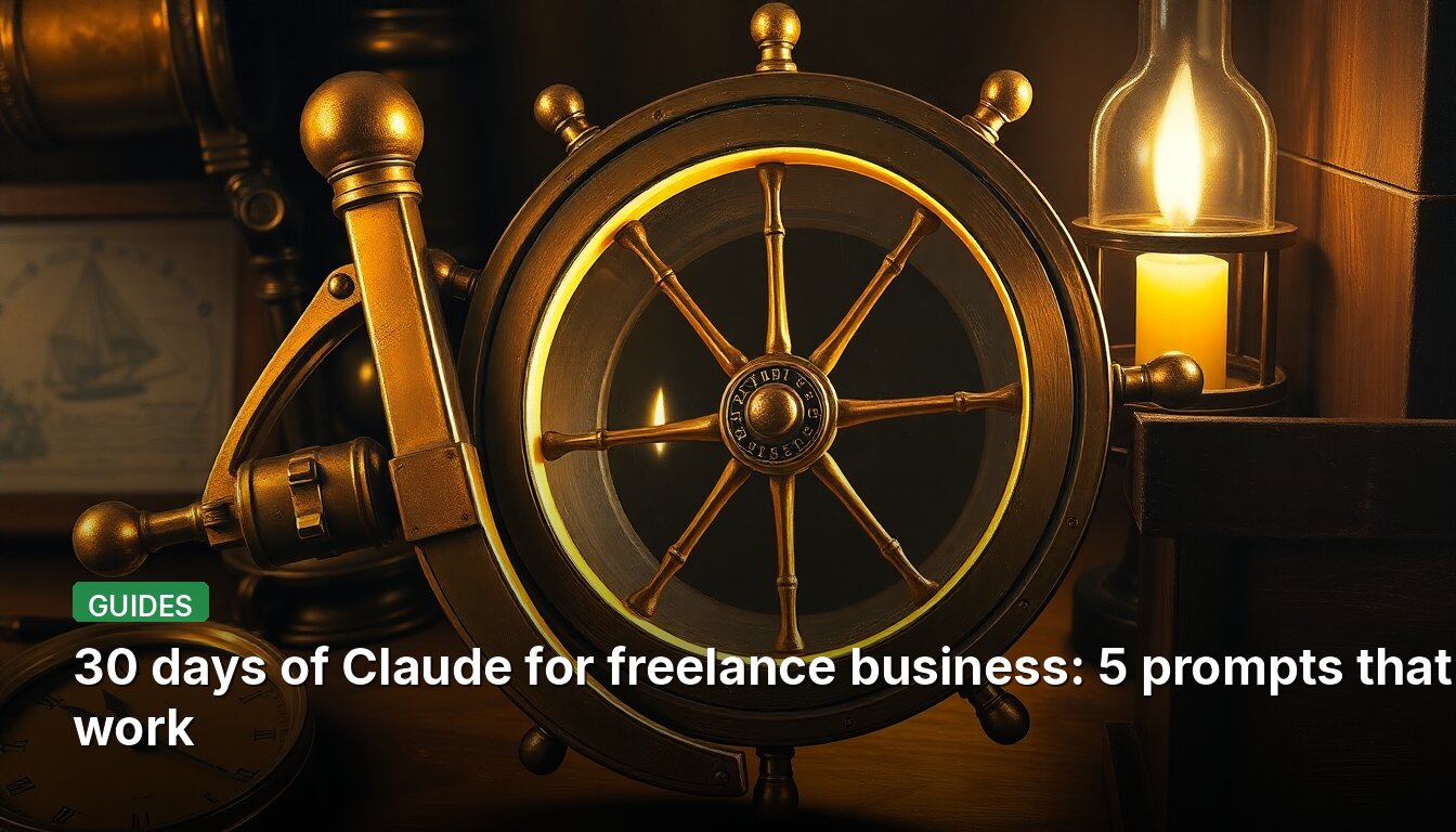 30 days of Claude for freelance business: 5 prompts that work