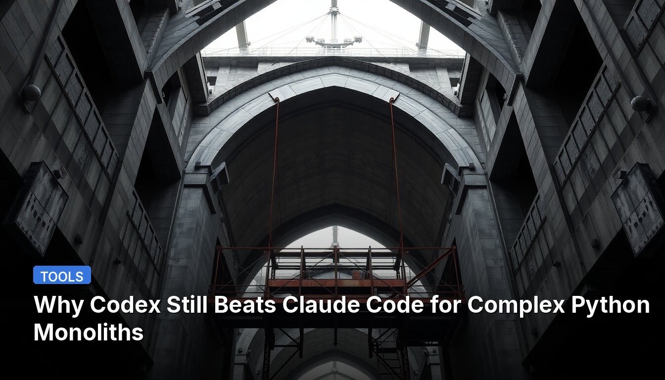 Why Codex Still Beats Claude Code for Complex Python Monoliths