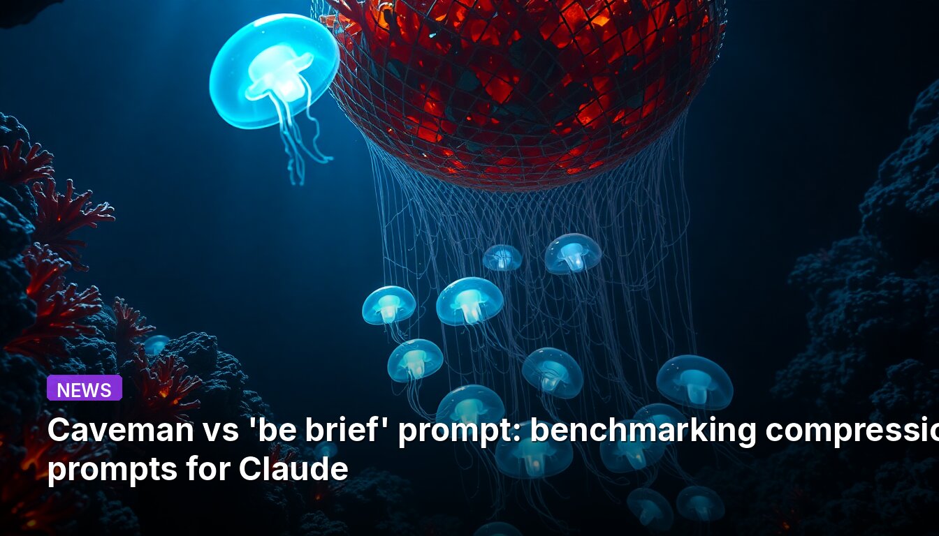 Caveman vs 'be brief' prompt: benchmarking compression prompts for Claude