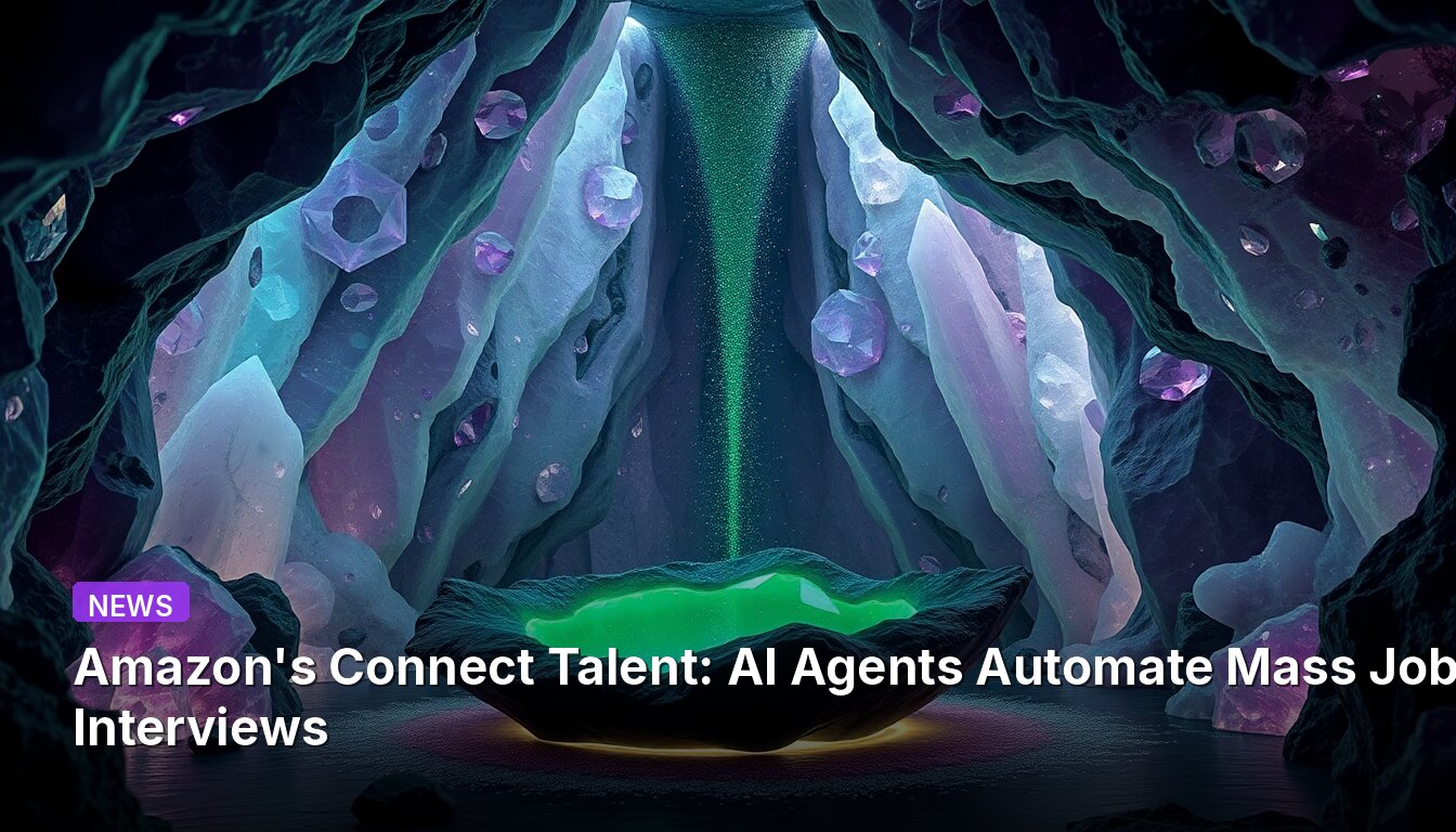 Amazon's Connect Talent: AI Agents Automate Mass Job Interviews