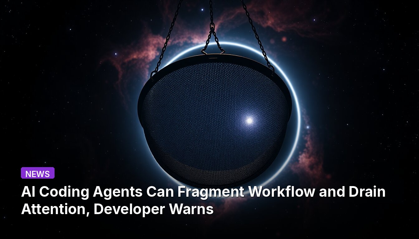 AI Coding Agents Can Fragment Workflow and Drain Attention, Developer Warns
