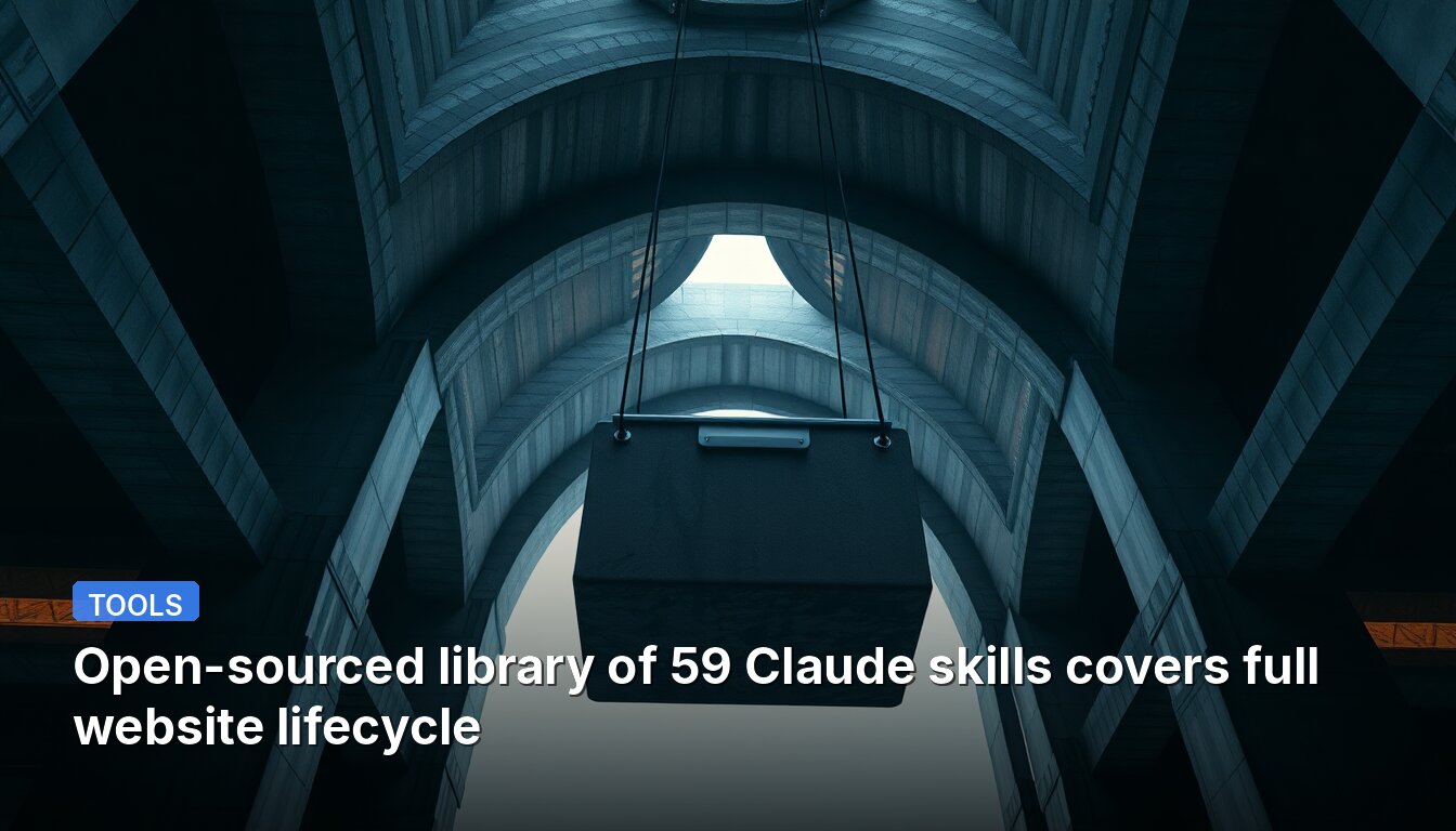 Open-sourced library of 59 Claude skills covers full website lifecycle