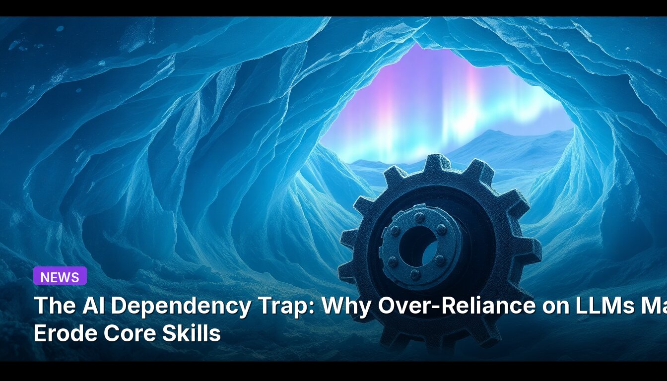 The AI Dependency Trap: Why Over-Reliance on LLMs May Erode Core Skills