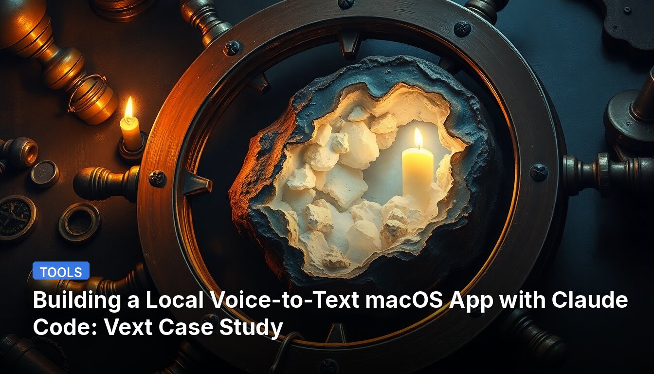 Building a Local Voice-to-Text macOS App with Claude Code: Vext Case Study