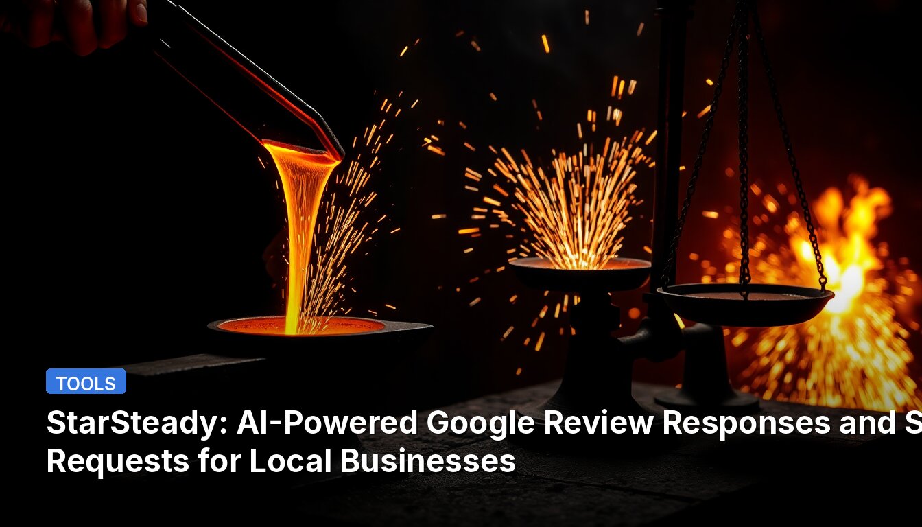 StarSteady: AI-Powered Google Review Responses and SMS Requests for Local Businesses