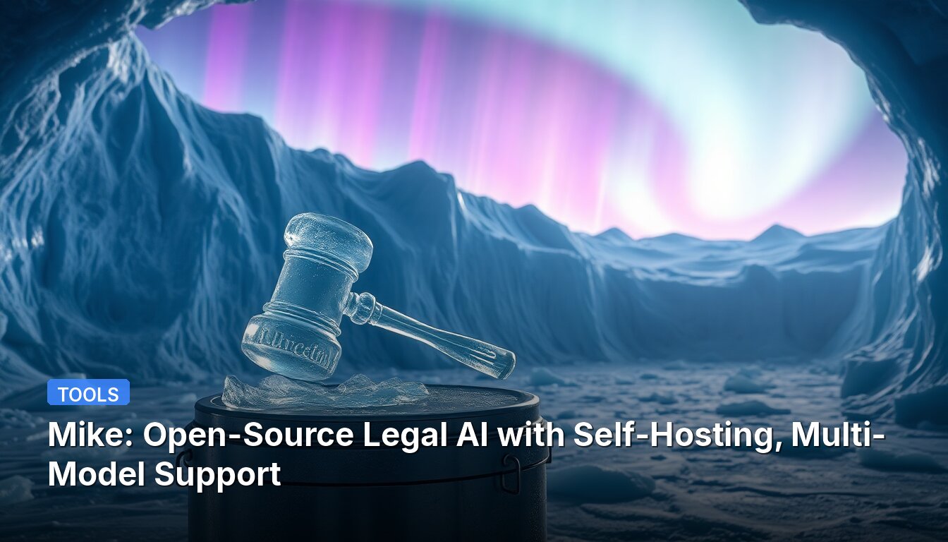 Mike: Open-Source Legal AI with Self-Hosting, Multi-Model Support