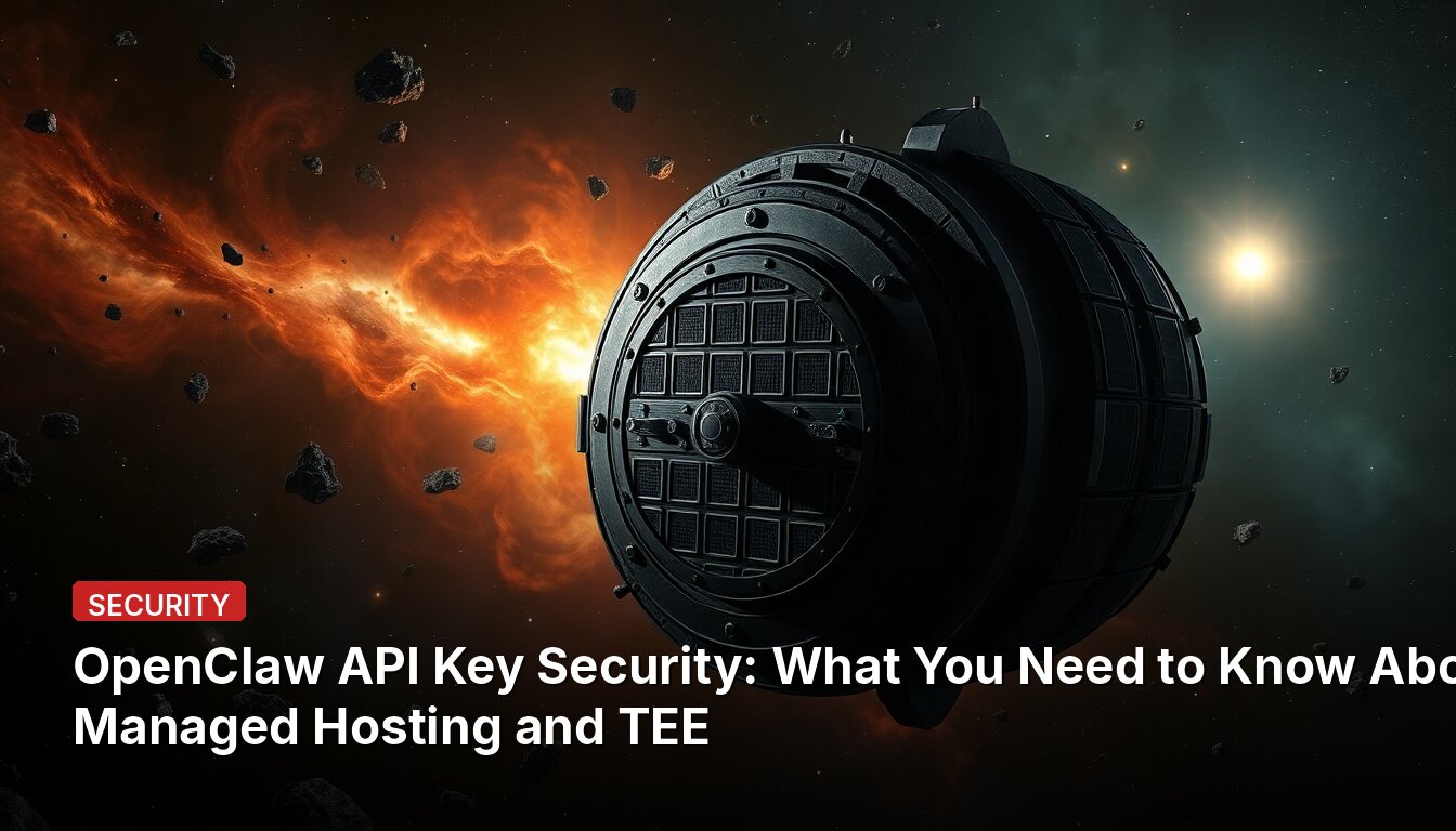 OpenClaw API Key Security: What You Need to Know About Managed Hosting and TEE