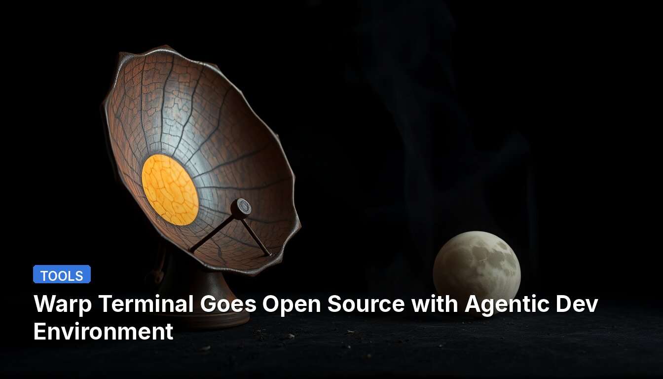 Warp Terminal Goes Open Source with Agentic Dev Environment