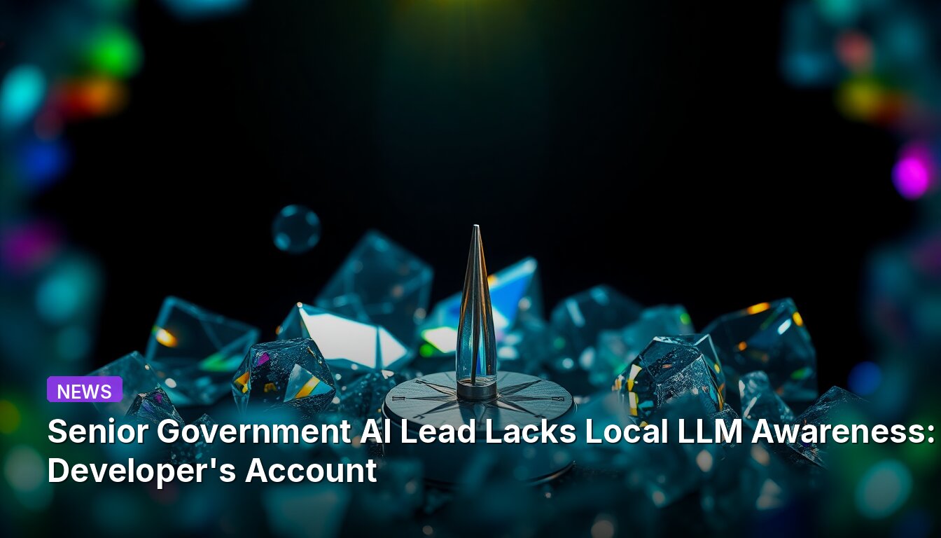 Senior Government AI Lead Lacks Local LLM Awareness: A Developer's Account