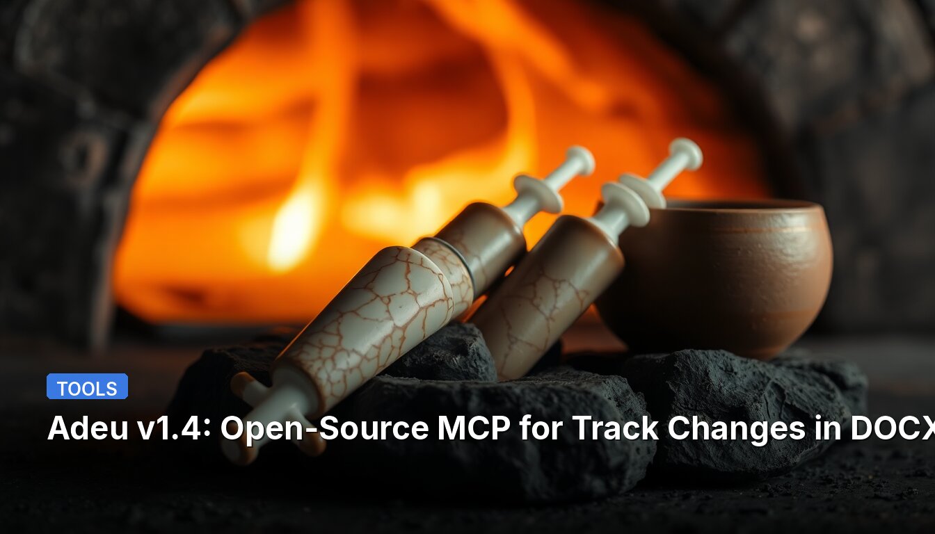 Adeu v1.4: Open-Source MCP for Track Changes in DOCX