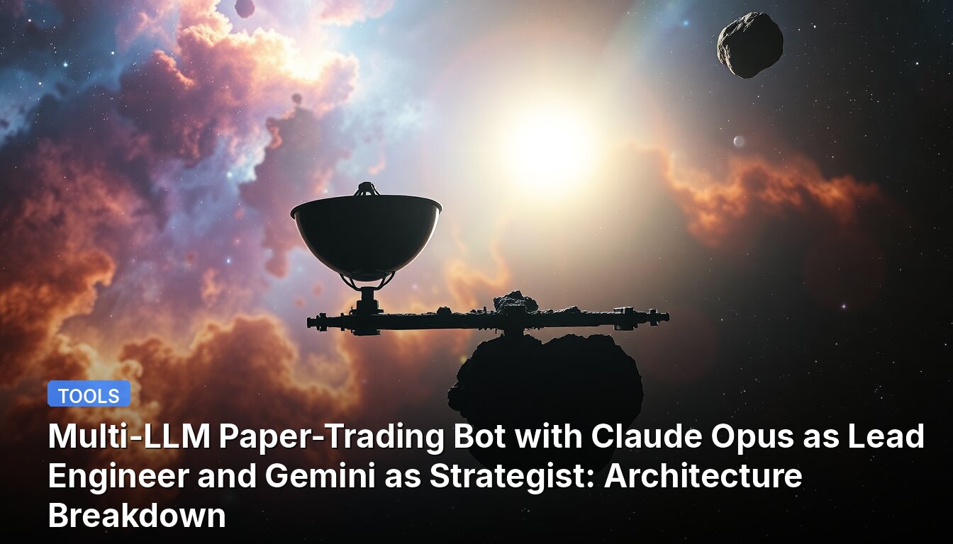 Multi-LLM Paper-Trading Bot with Claude Opus as Lead Engineer and Gemini as Strategist: Architecture Breakdown