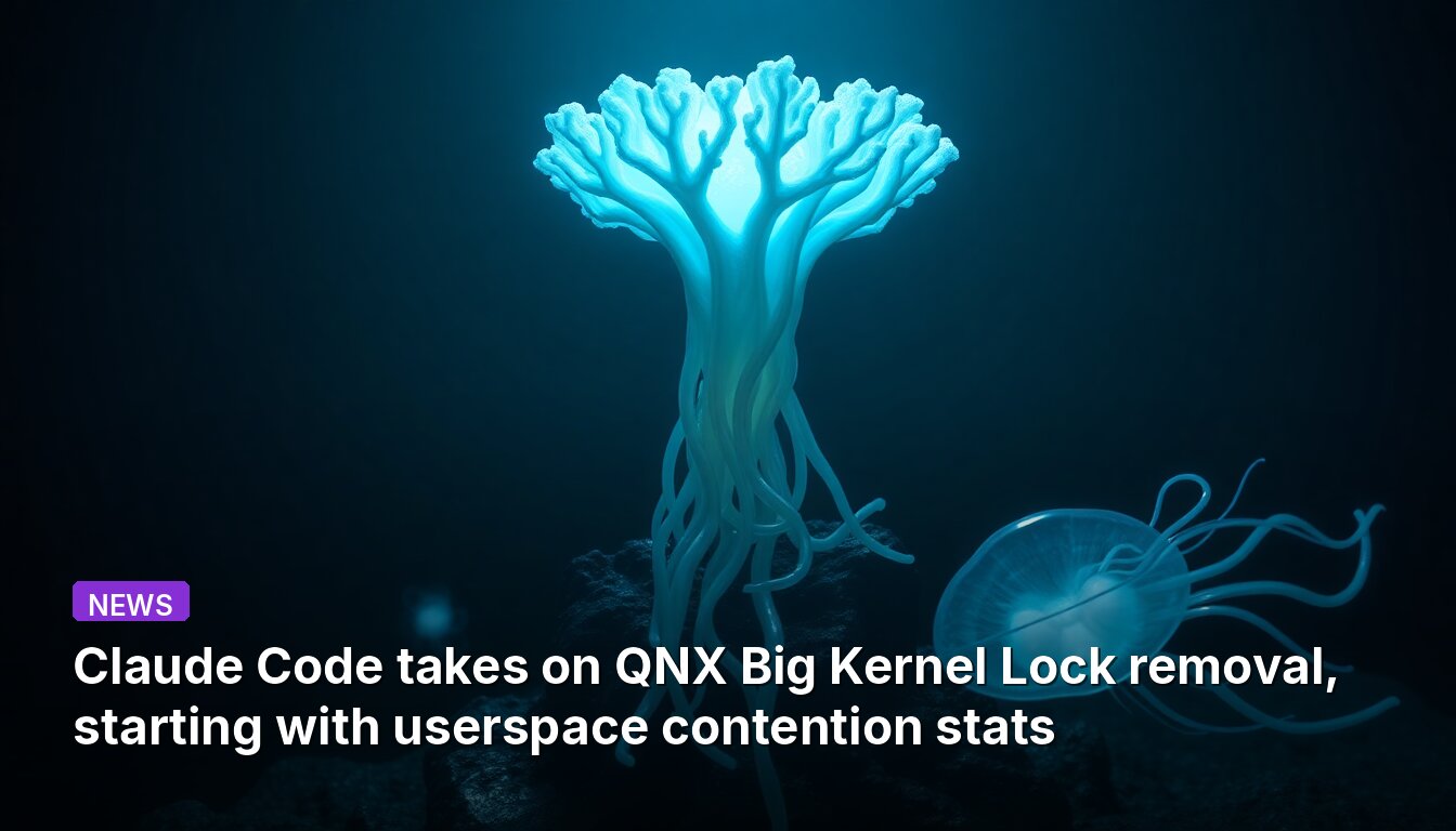 Claude Code takes on QNX Big Kernel Lock removal, starting with userspace contention stats