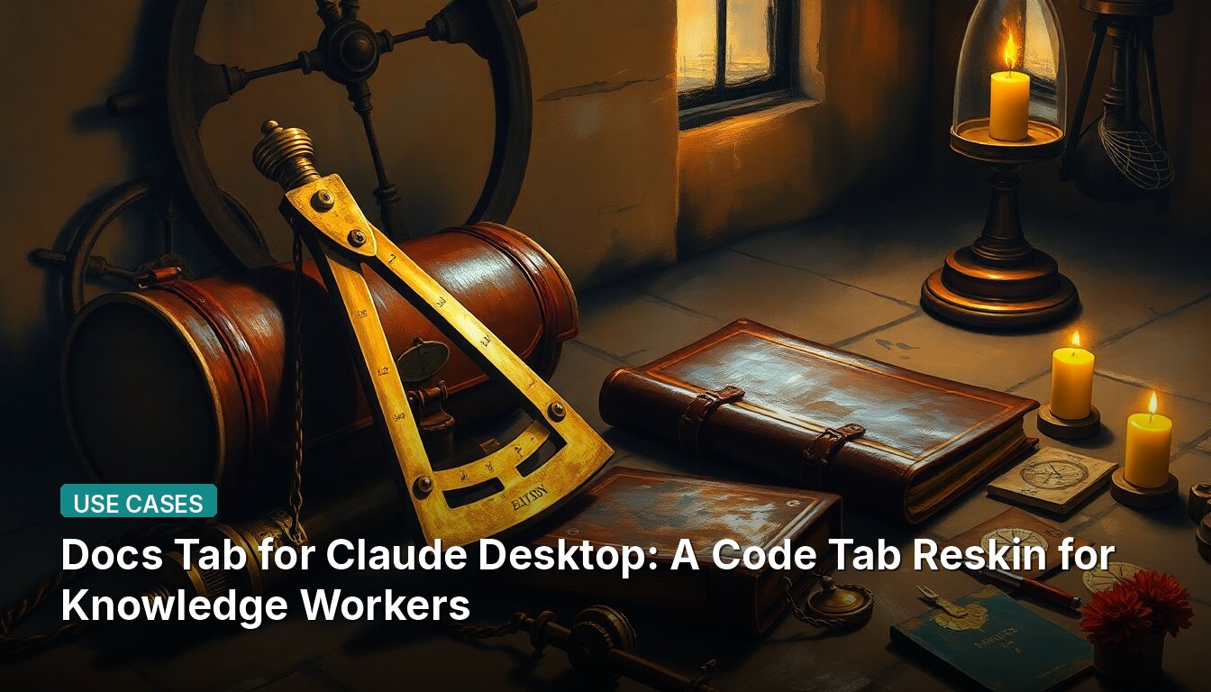 Docs Tab for Claude Desktop: A Code Tab Reskin for Knowledge Workers