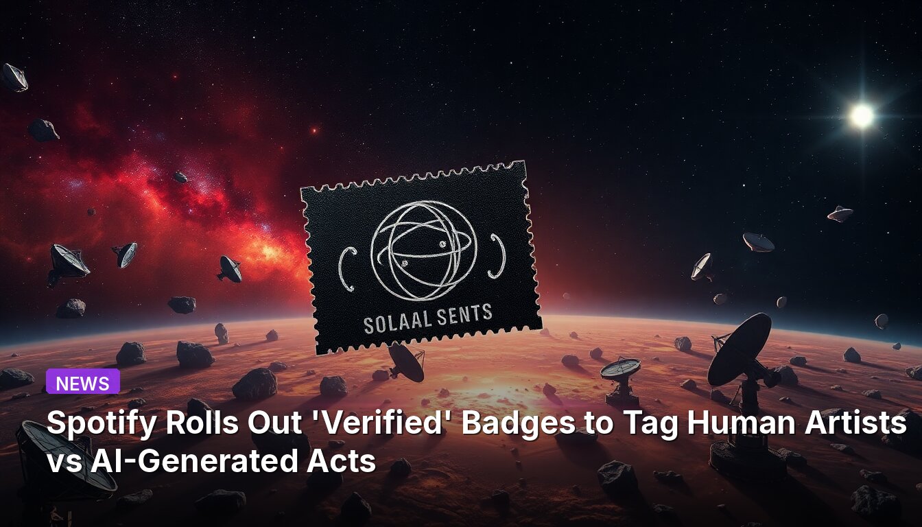 Spotify Rolls Out 'Verified' Badges to Tag Human Artists vs AI-Generated Acts
