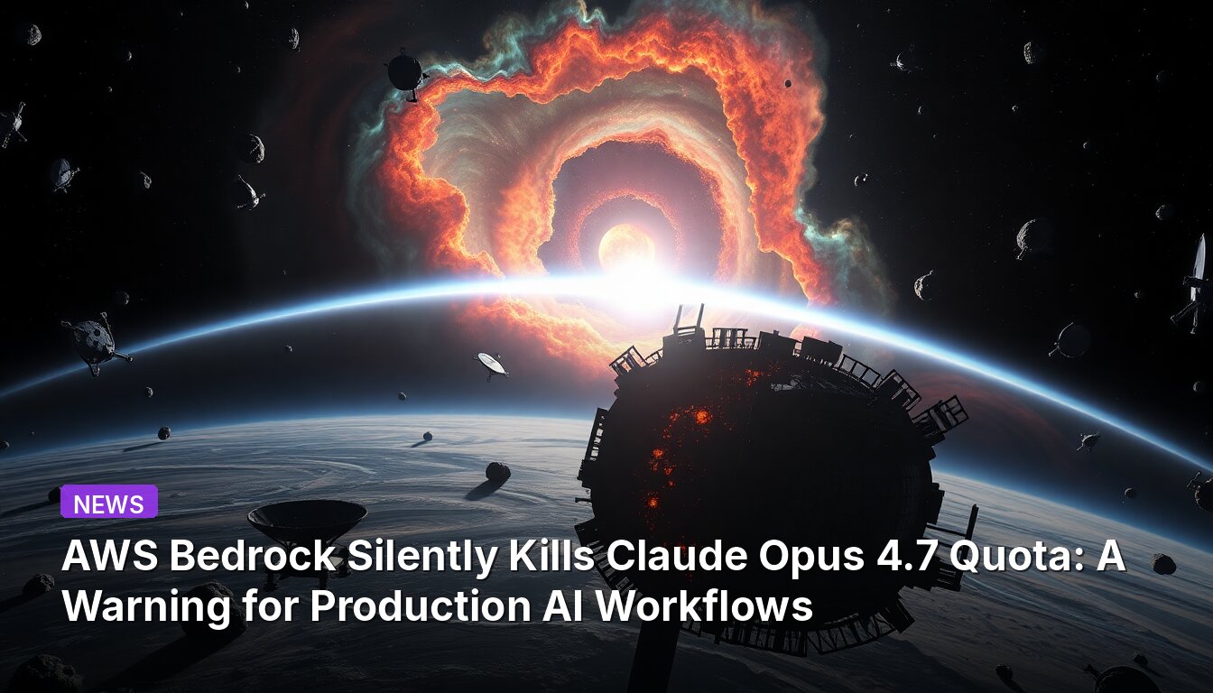 AWS Bedrock Silently Kills Claude Opus 4.7 Quota: A Warning for Production AI Workflows
