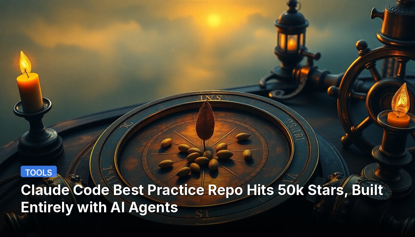 Claude Code Best Practice Repo Hits 50k Stars, Built Entirely with AI Agents