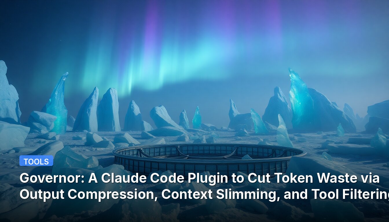 Governor: A Claude Code Plugin to Cut Token Waste via Output Compression, Context Slimming, and Tool Filtering