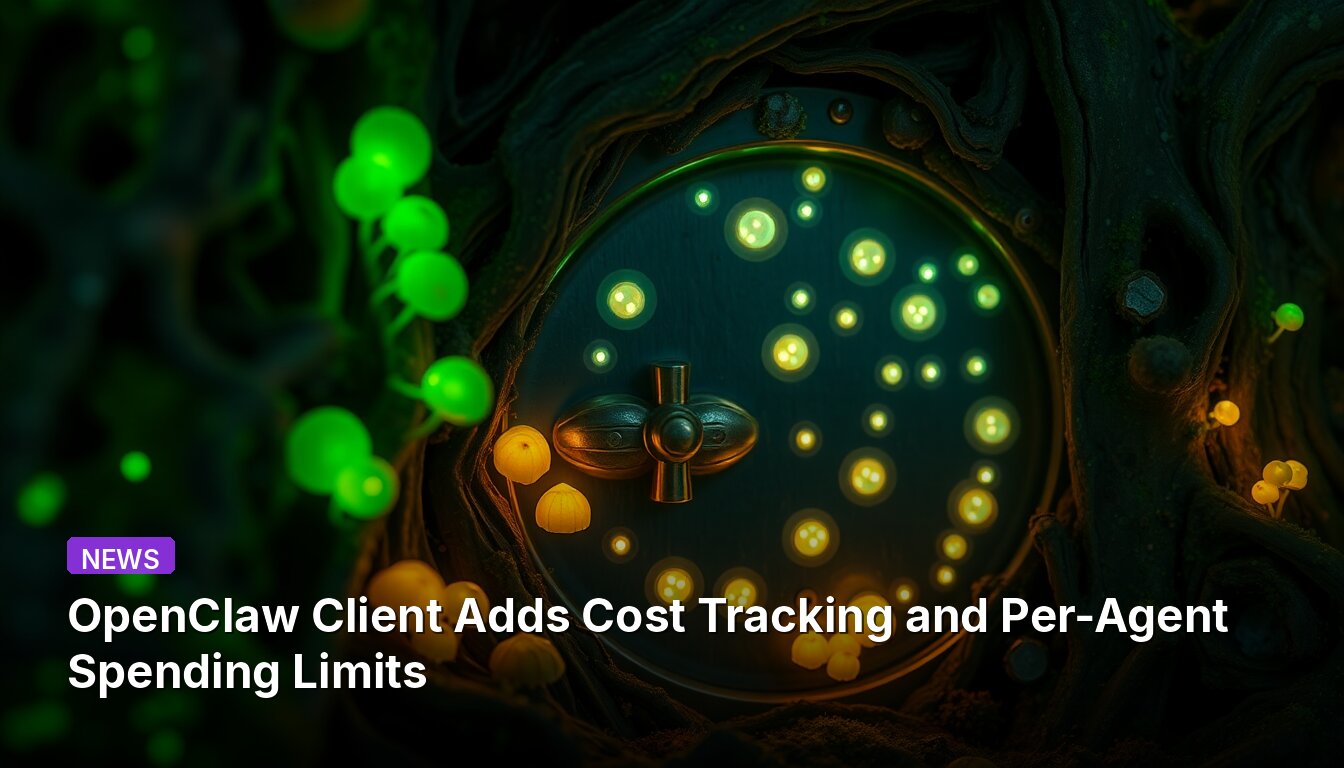 OpenClaw Client Adds Cost Tracking and Per-Agent Spending Limits