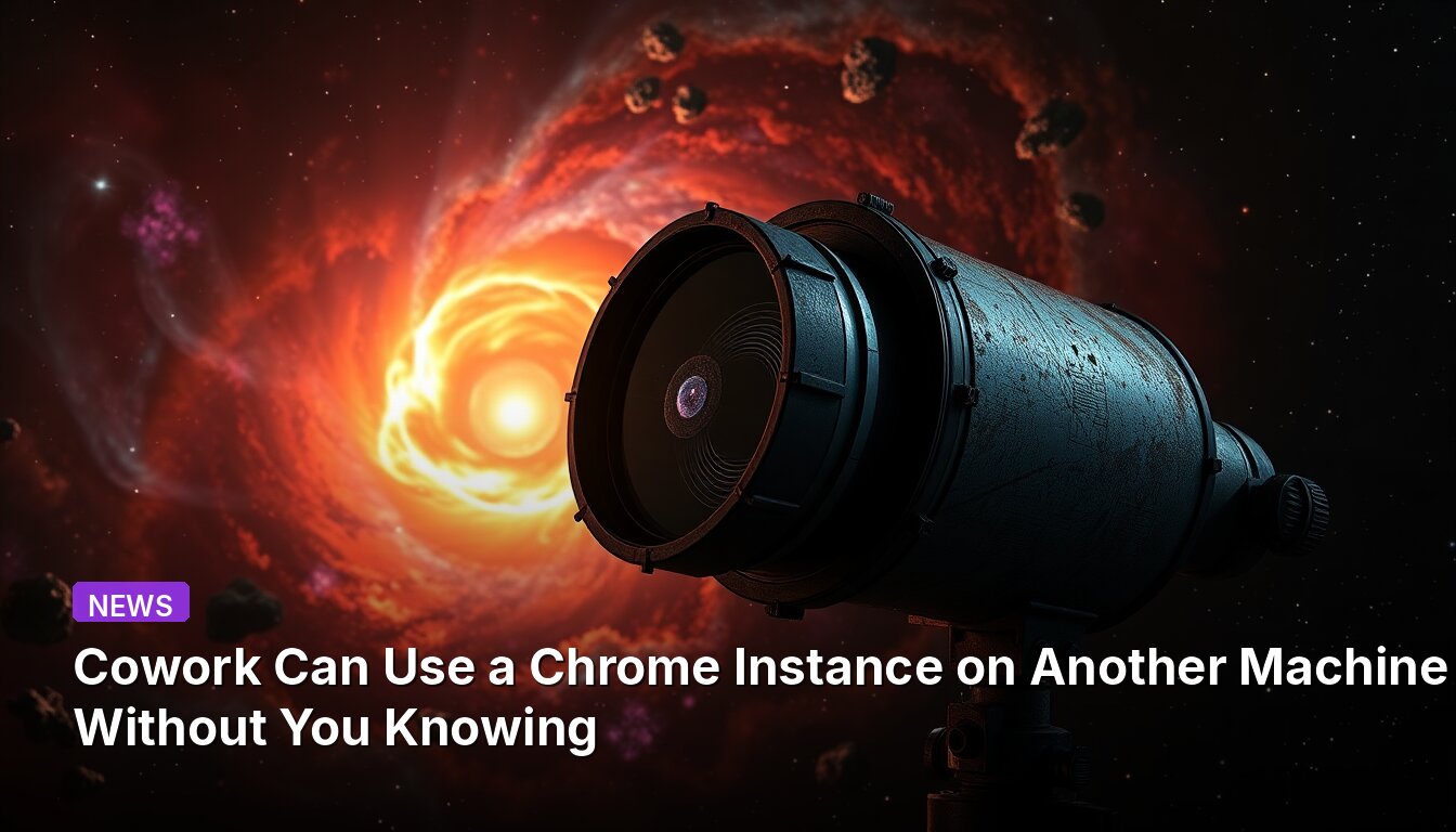 Cowork Can Use a Chrome Instance on Another Machine Without You Knowing