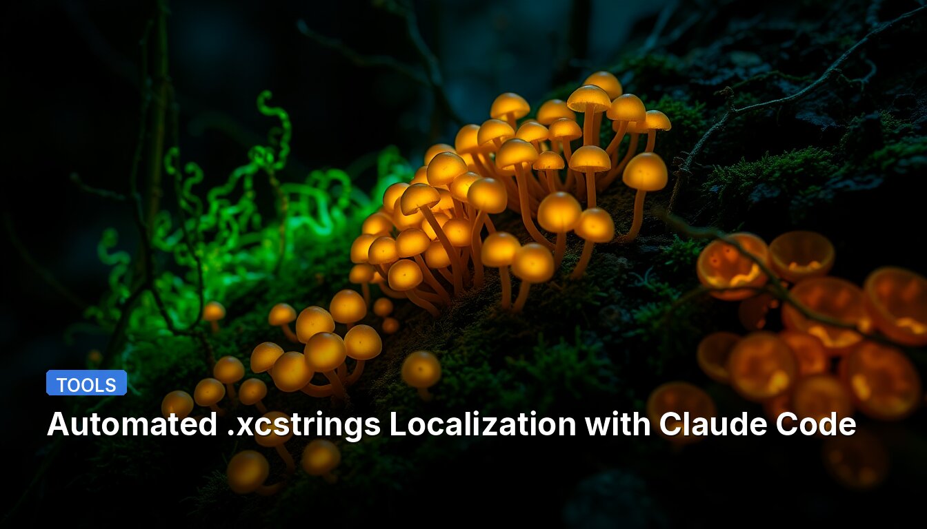 Automated .xcstrings Localization with Claude Code