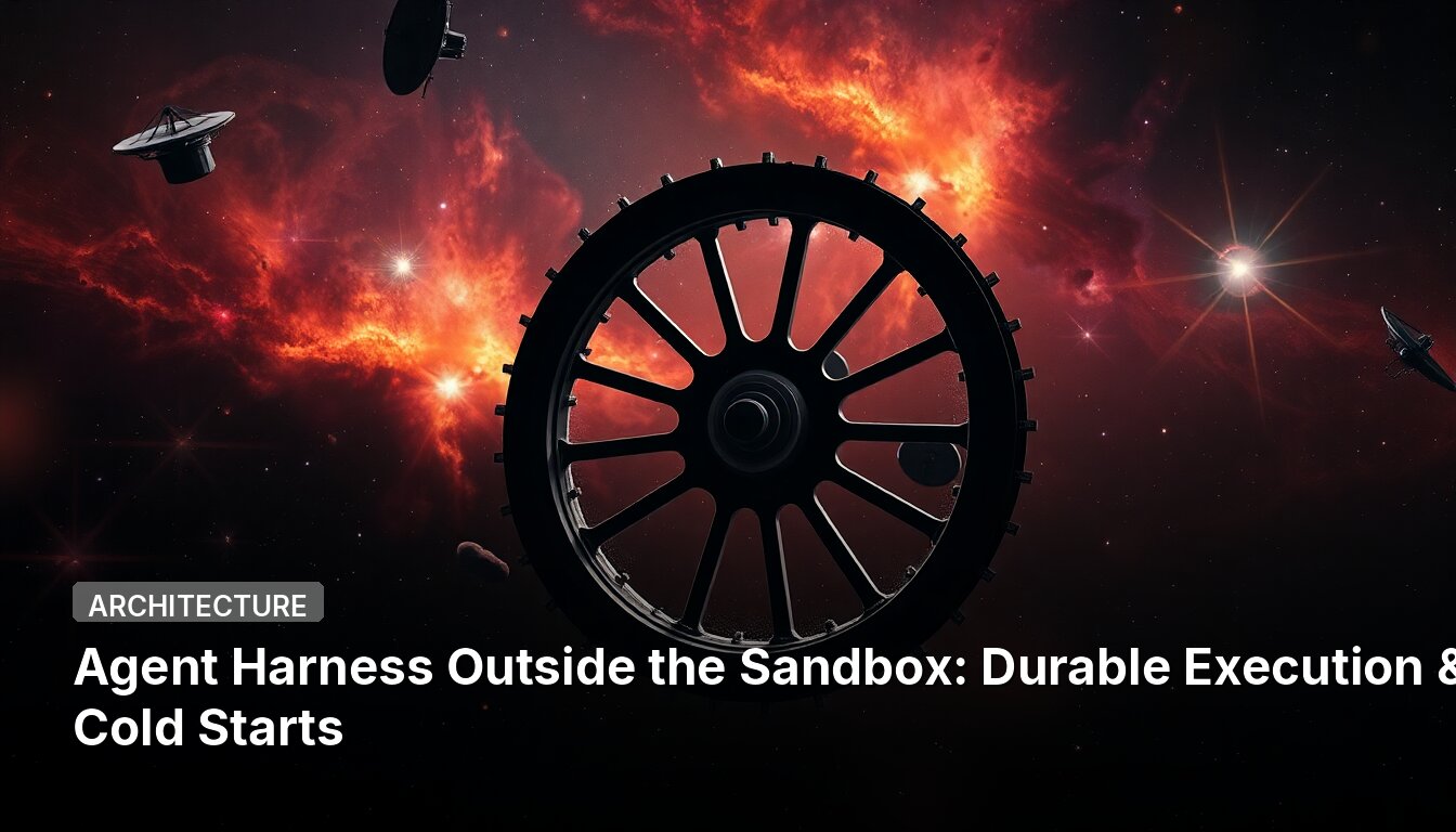 Agent Harness Outside the Sandbox: Durable Execution & Cold Starts