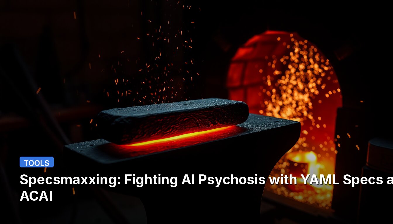 Specsmaxxing: Fighting AI Psychosis with YAML Specs and ACAI