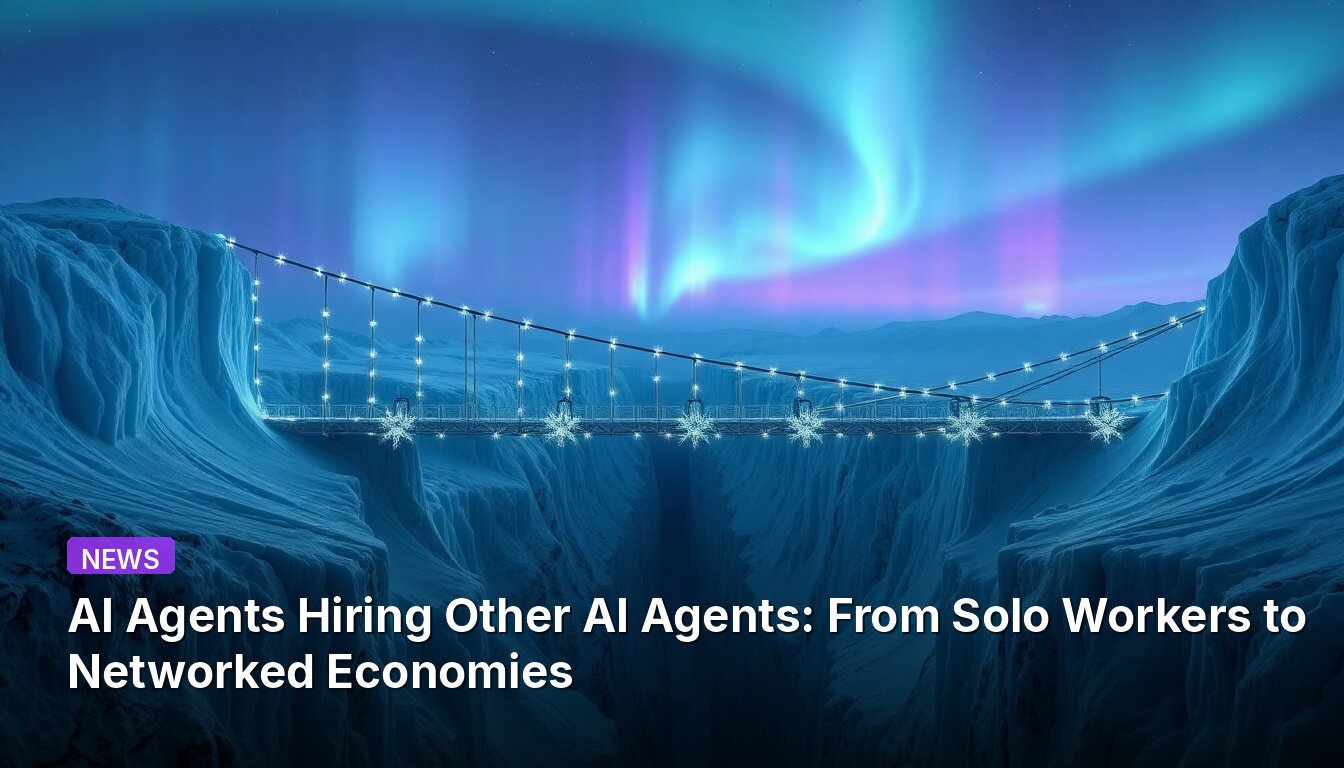 AI Agents Hiring Other AI Agents: From Solo Workers to Networked Economies