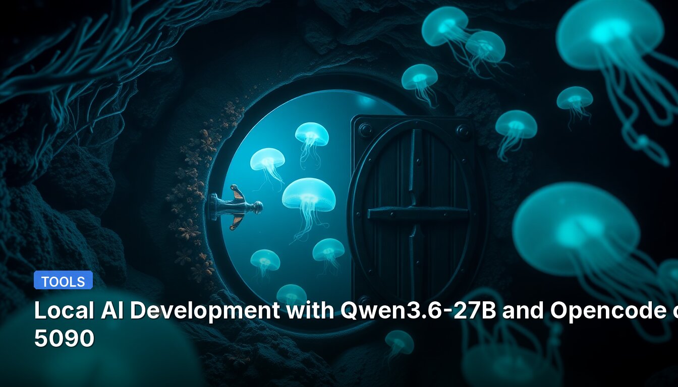 Local AI Development with Qwen3.6-27B and Opencode on a 5090