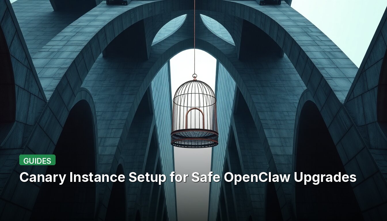 Canary Instance Setup for Safe OpenClaw Upgrades