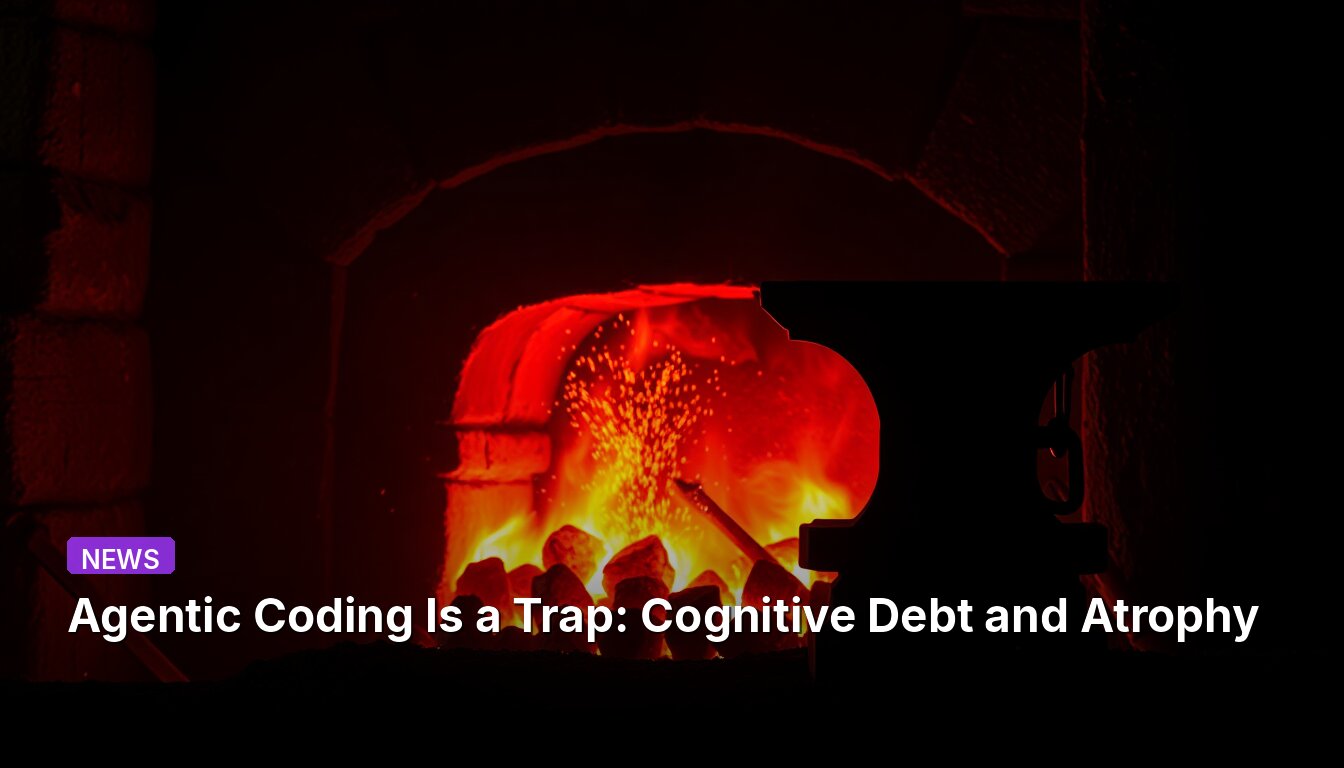Agentic Coding Is a Trap: Cognitive Debt and Atrophy