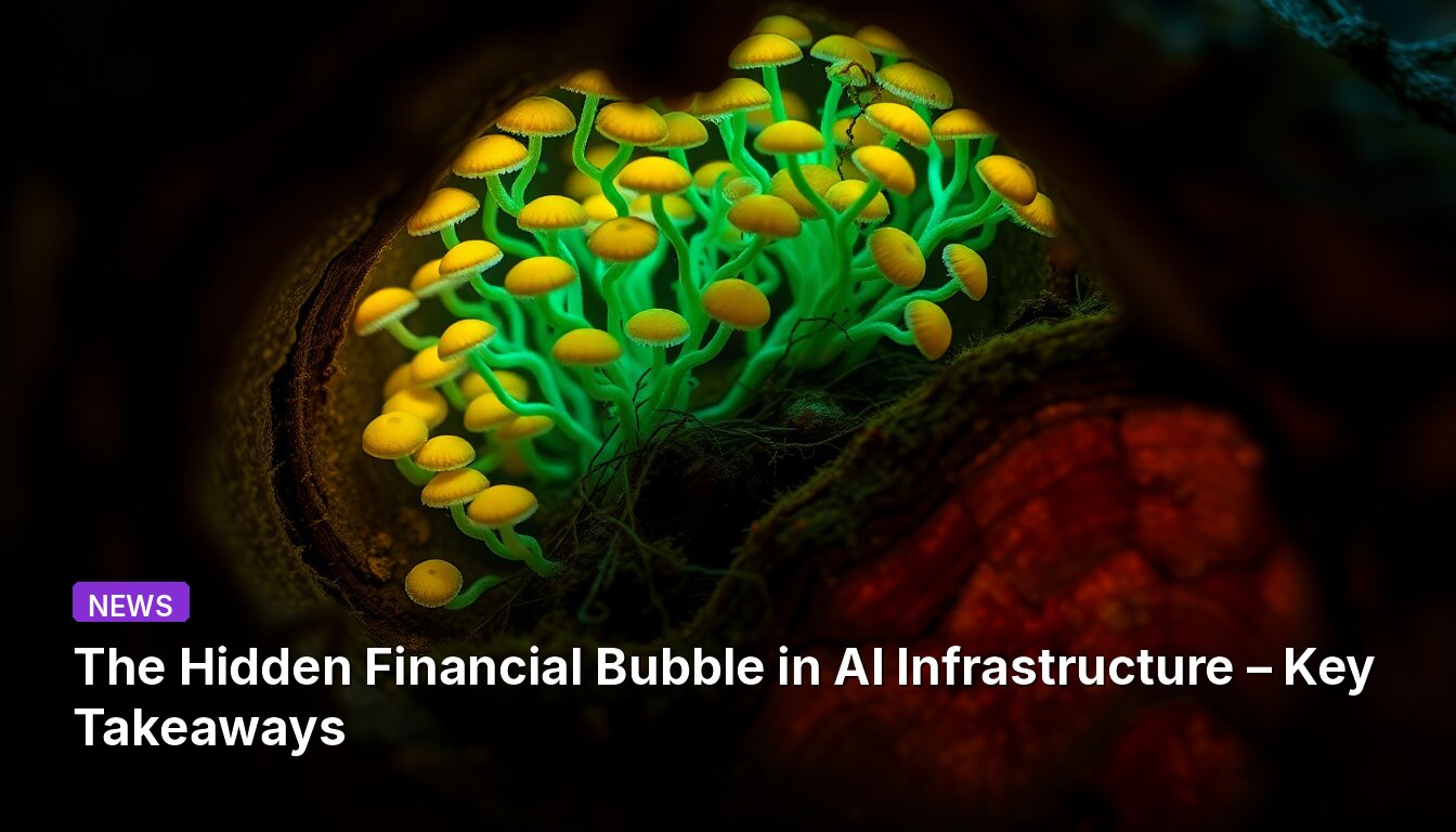The Hidden Financial Bubble in AI Infrastructure – Key Takeaways