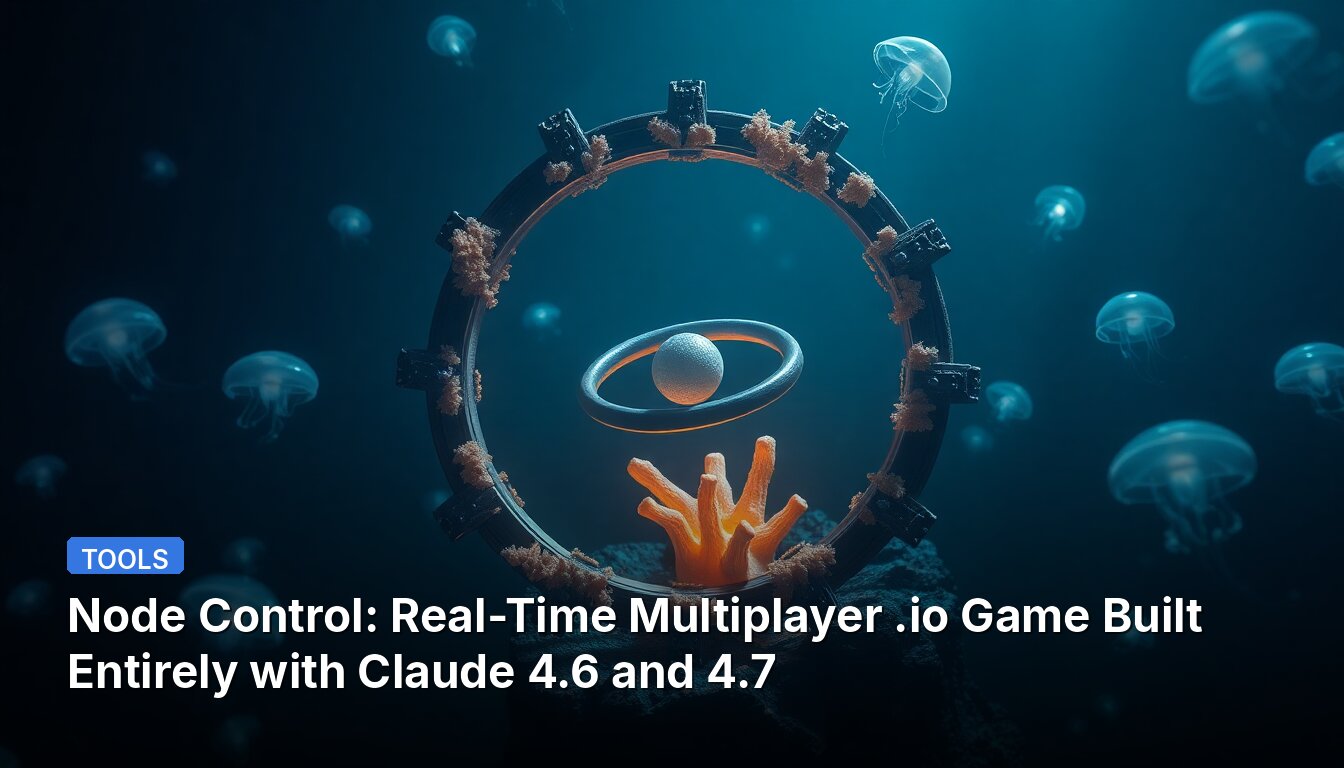 Node Control: Real-Time Multiplayer .io Game Built Entirely with Claude 4.6 and 4.7