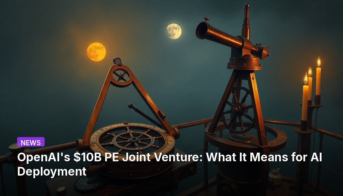 OpenAI's $10B PE Joint Venture: What It Means for AI Deployment