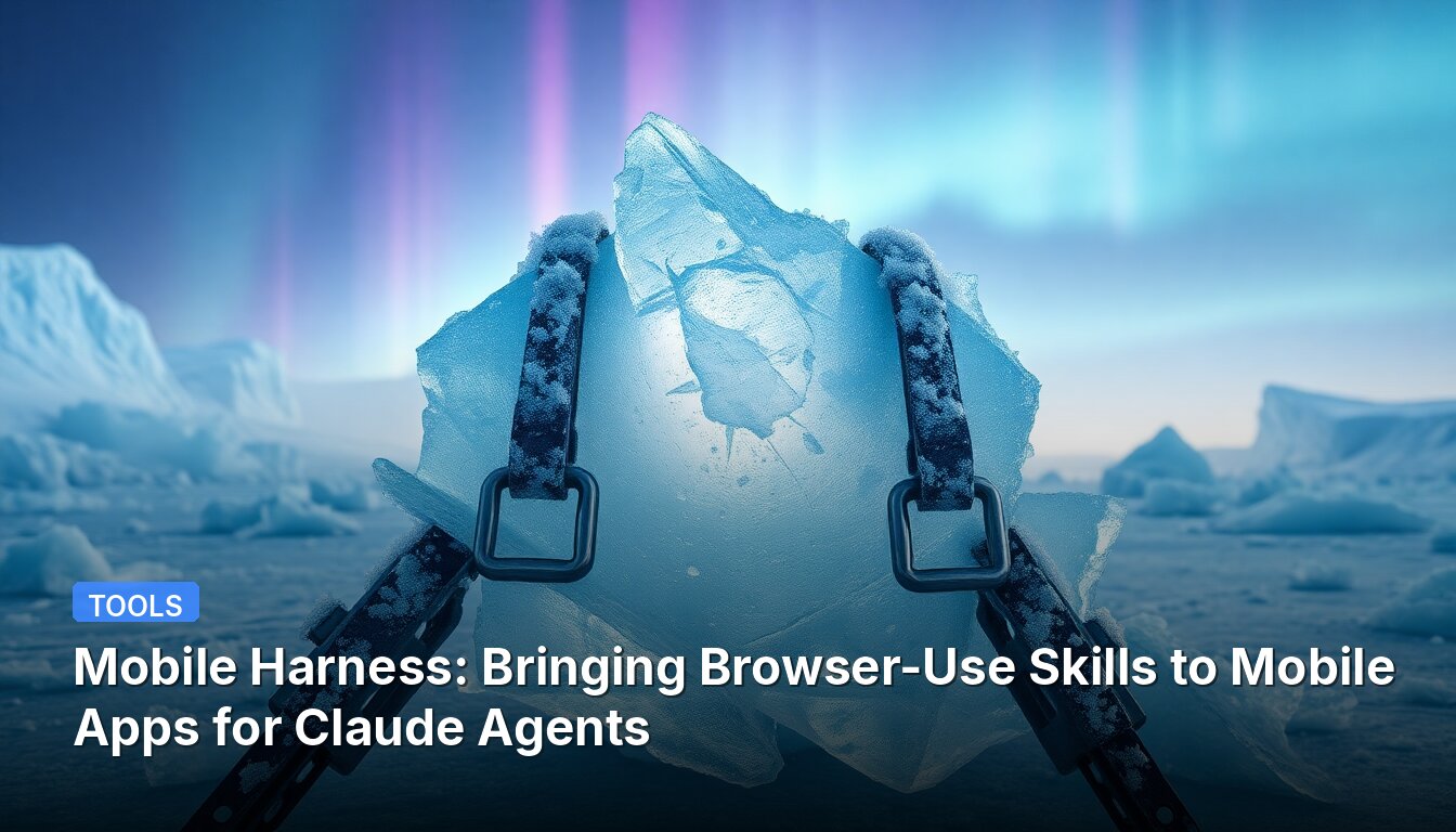 Mobile Harness: Bringing Browser-Use Skills to Mobile Apps for Claude Agents