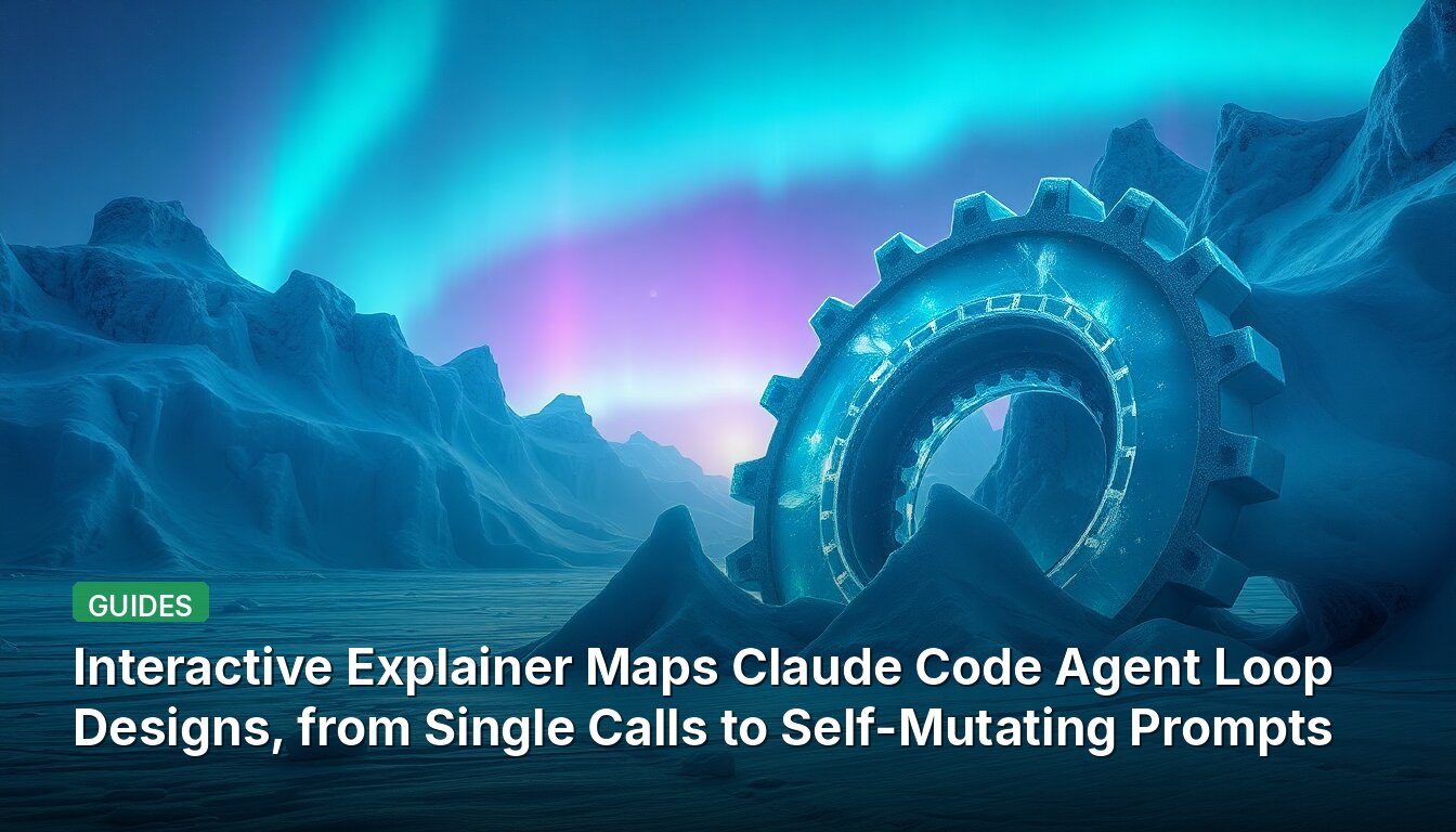 Interactive Explainer Maps Claude Code Agent Loop Designs, from Single Calls to Self-Mutating Prompts